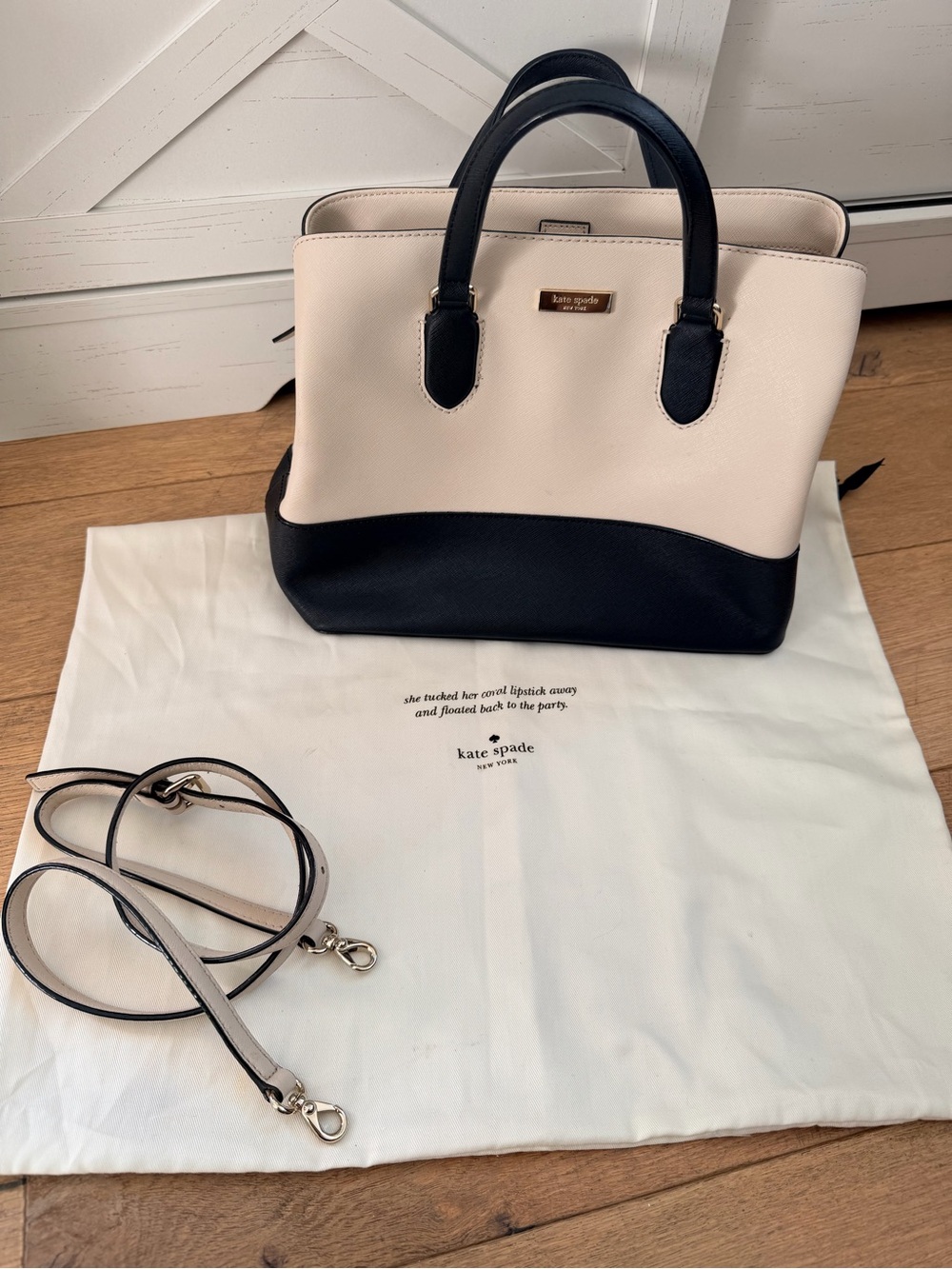 Kate Spade Laurel Way Two Tone Evangelie Handbag